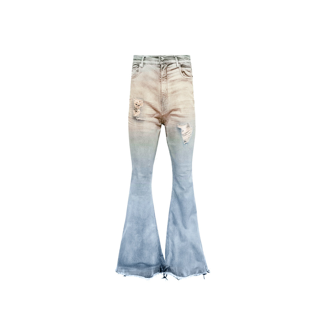 FREEDOM FLARED DYE DENIM : VINTAGE BLUE