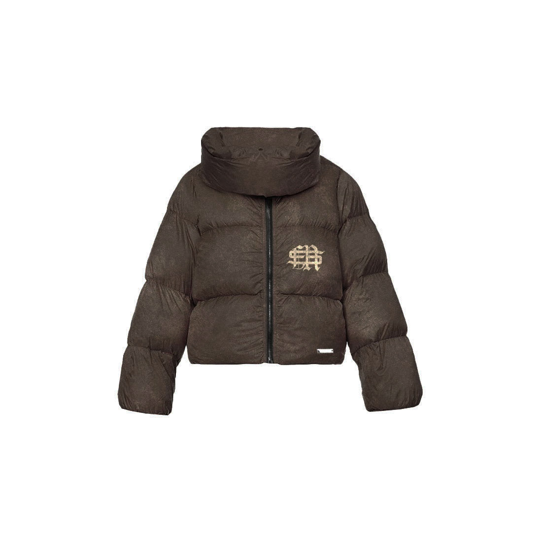 FREEDOM PUFFER JACKET : BROWN/SAND