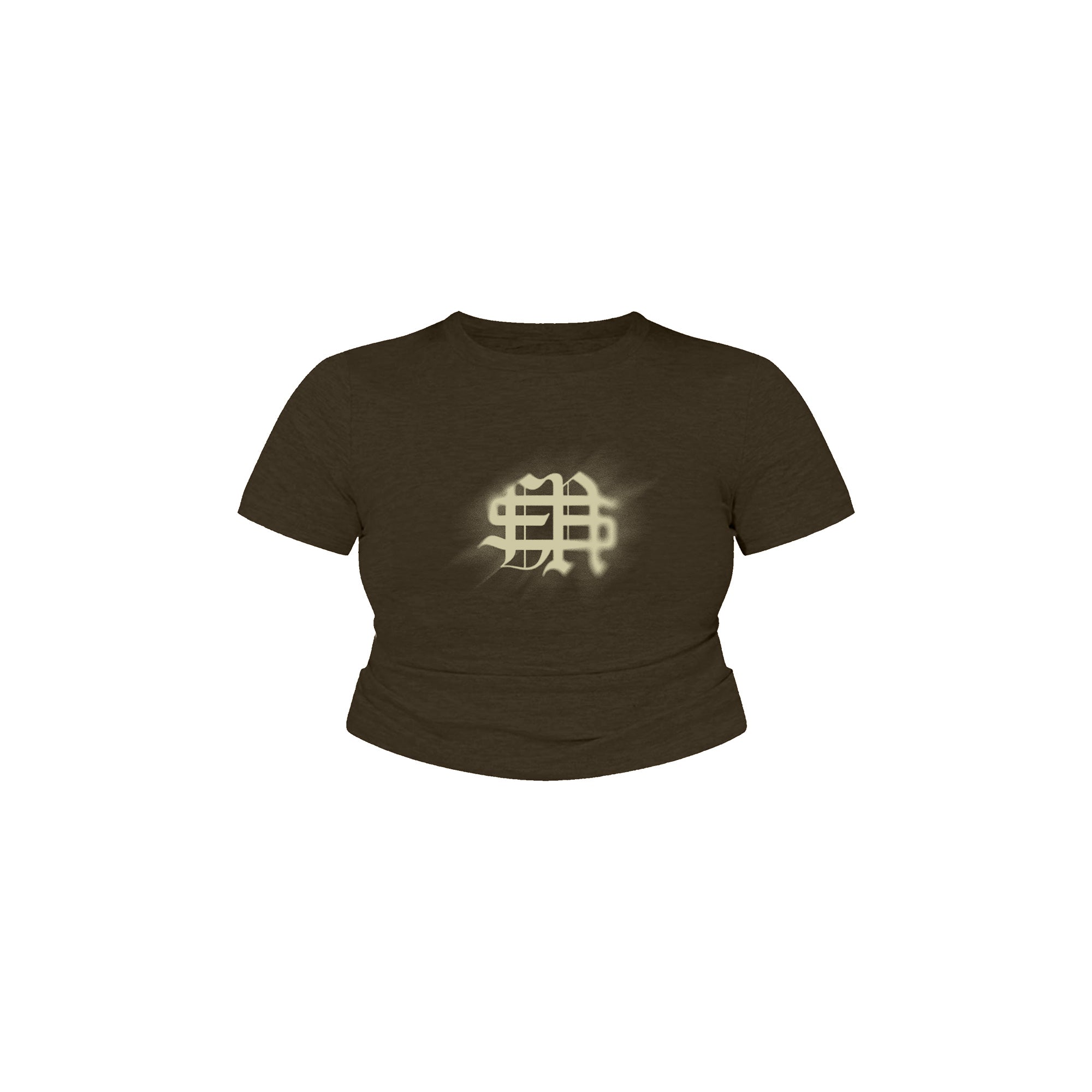FREEDOM WOMEN’S BABY TEE : BROWN