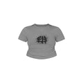 LOSTCAUSE WOMEN’S BABY TEE : GREY
