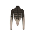 FREEDOM WOMEN’S ZIP BODYSUIT : BROWN / SAND