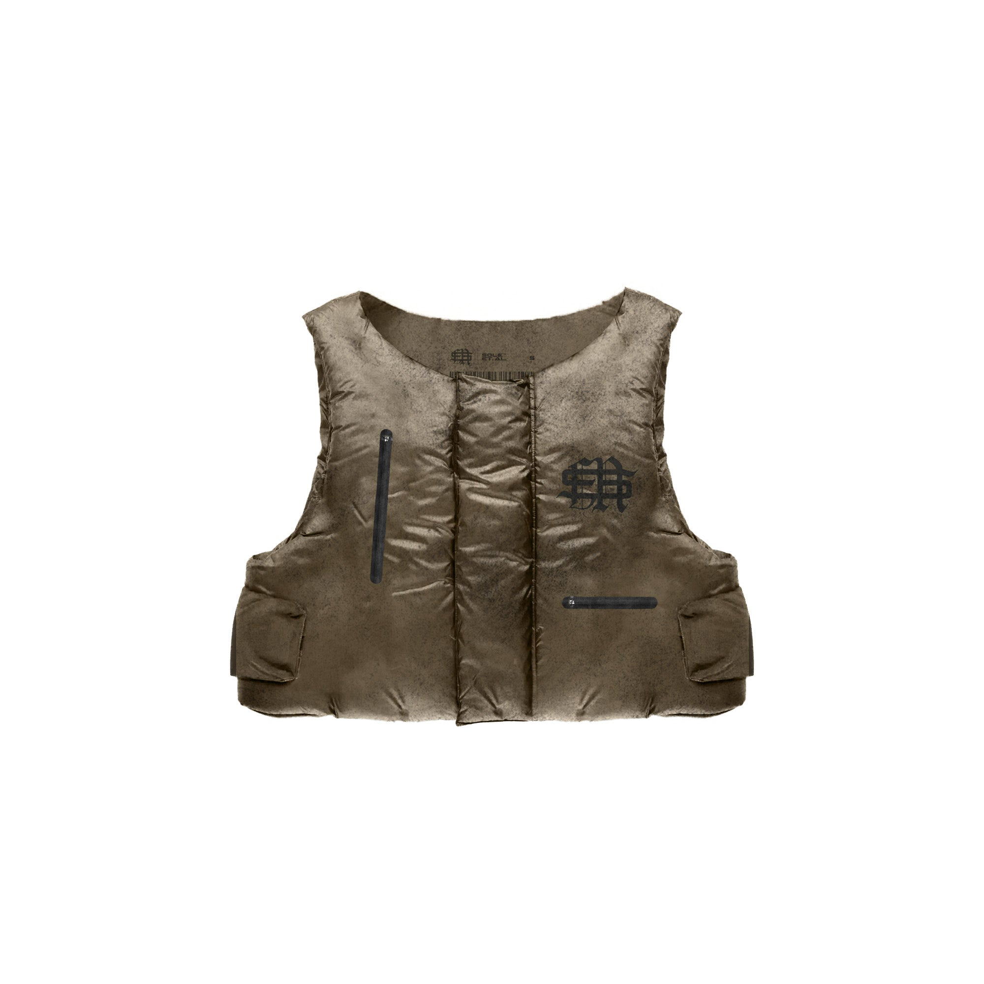 FREEDOM PUFFER VEST : BROWN