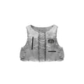 LOSTCAUSE PUFFER VEST : SILVER