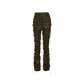 FREEDOM WOMEN’S LEATHER TROUSERS : BROWN