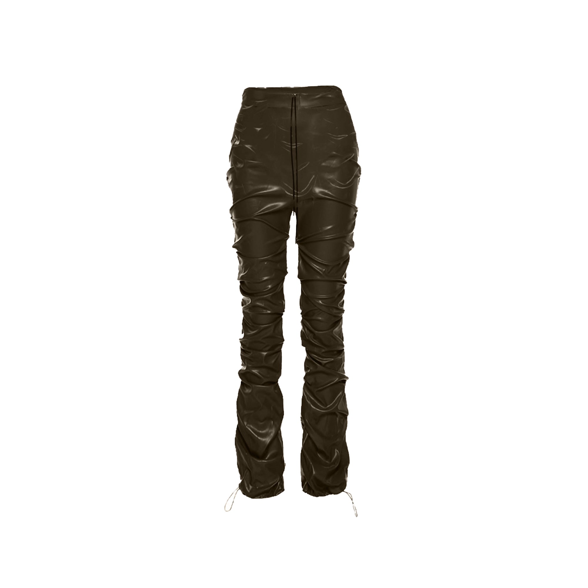 FREEDOM WOMEN’S LEATHER TROUSERS : BROWN