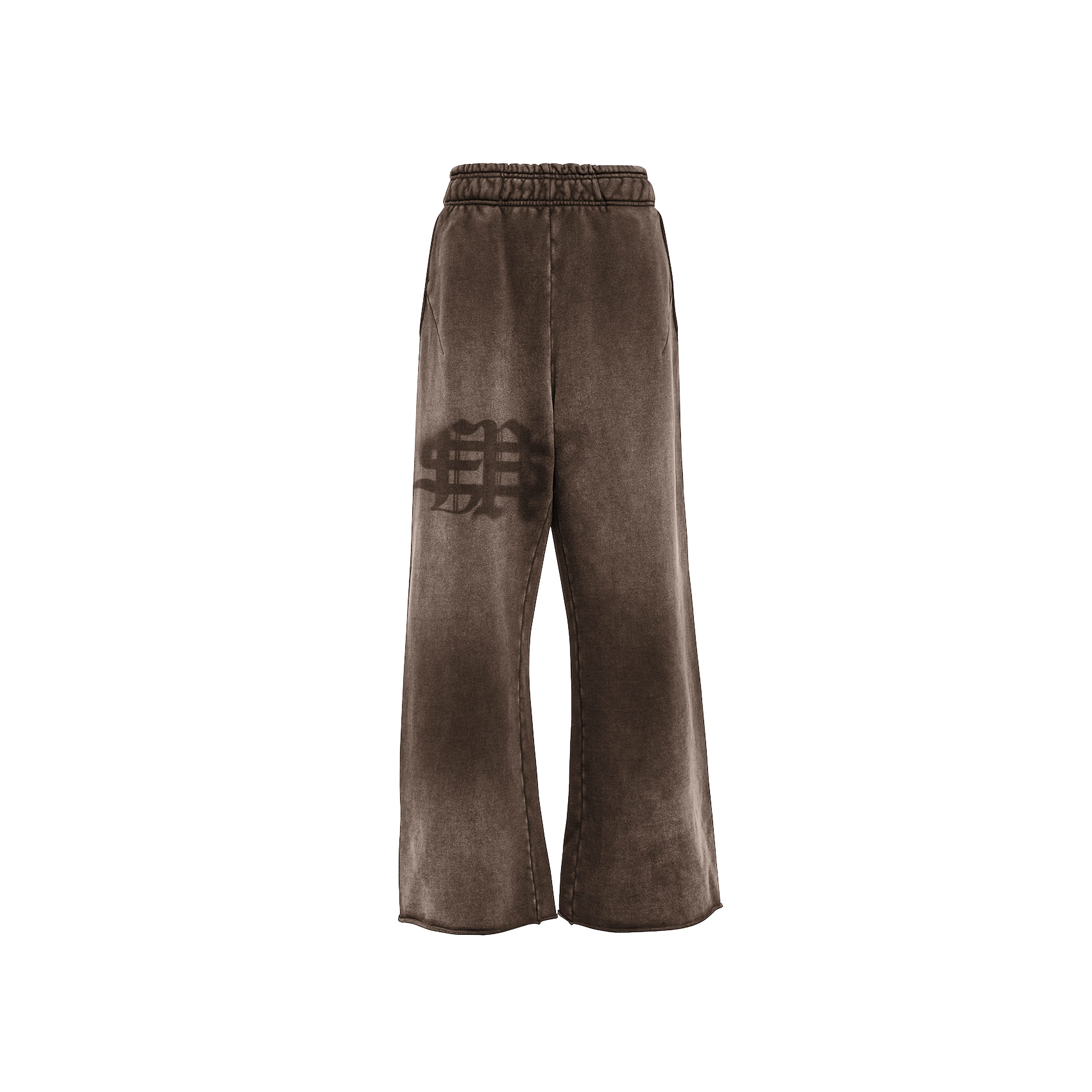 FREEDOM FLARED SWEATS : BROWN