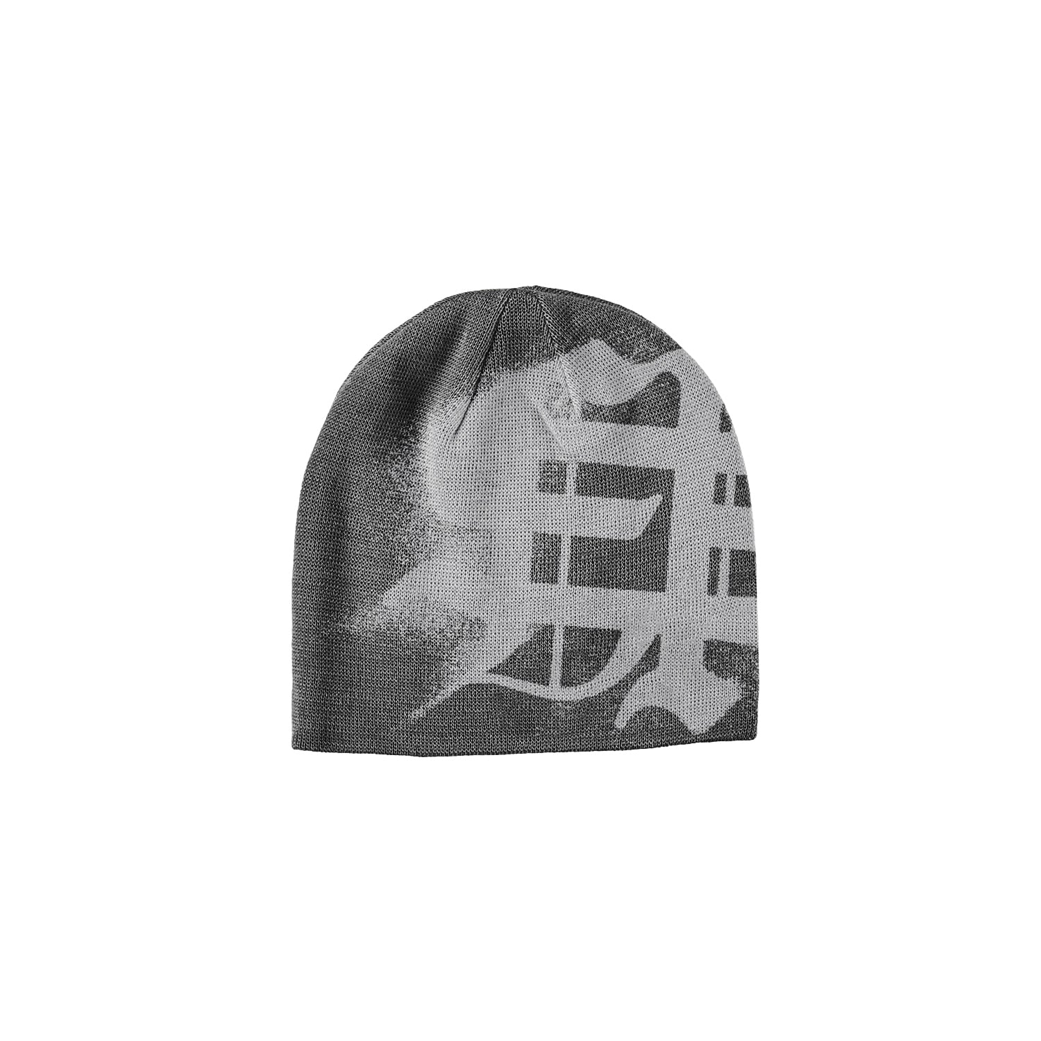 LOSTCAUSE KNITTED BEANIE : GREY