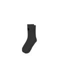 LOSTCAUSE BLACK COTTON SOCKS
