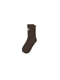 FREEDOM BROWN COTTON SOCKS