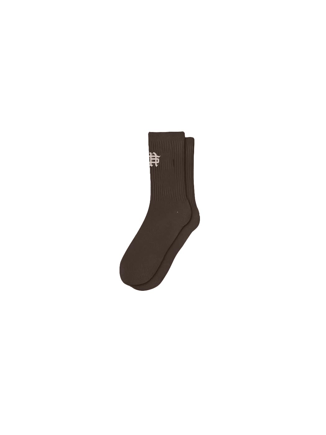 FREEDOM BROWN COTTON SOCKS