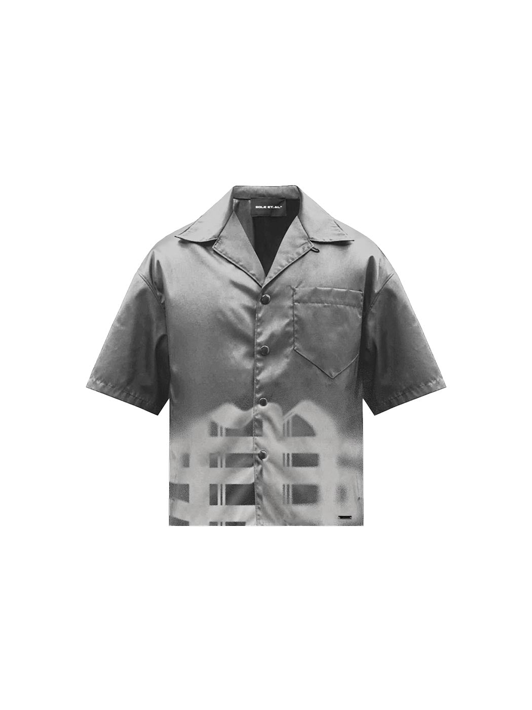 LOSTCAUSE SILK SHIRT : GREY