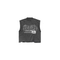 LOSTCAUSE "FREEDOM" SLEEVELESS TEE : WASHED GREY